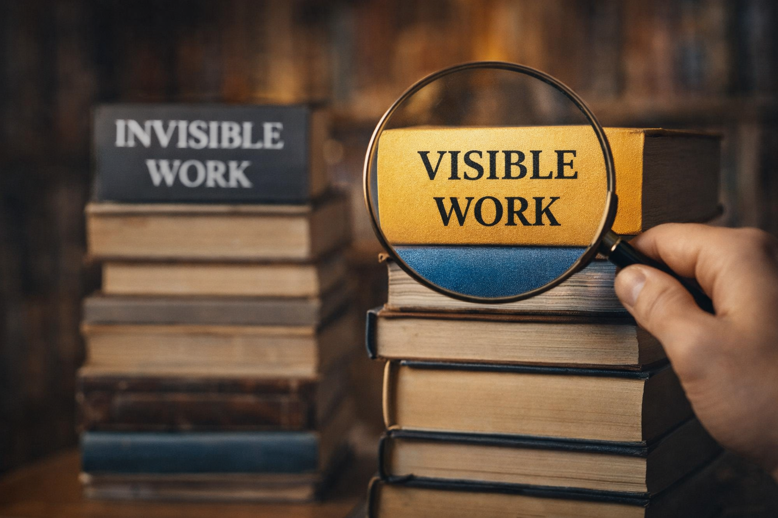 The World Doesn’t Reward the Best Work, It Rewards What People Can See