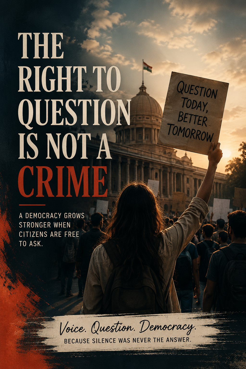 The Right To Question Is Not A Crime