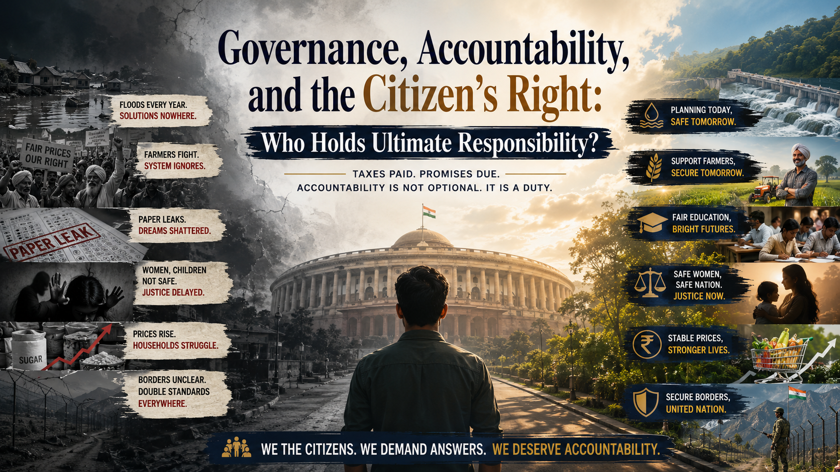 Governance, Accountability, and the Citizen’s Right: Who Holds Ultimate Responsibility?